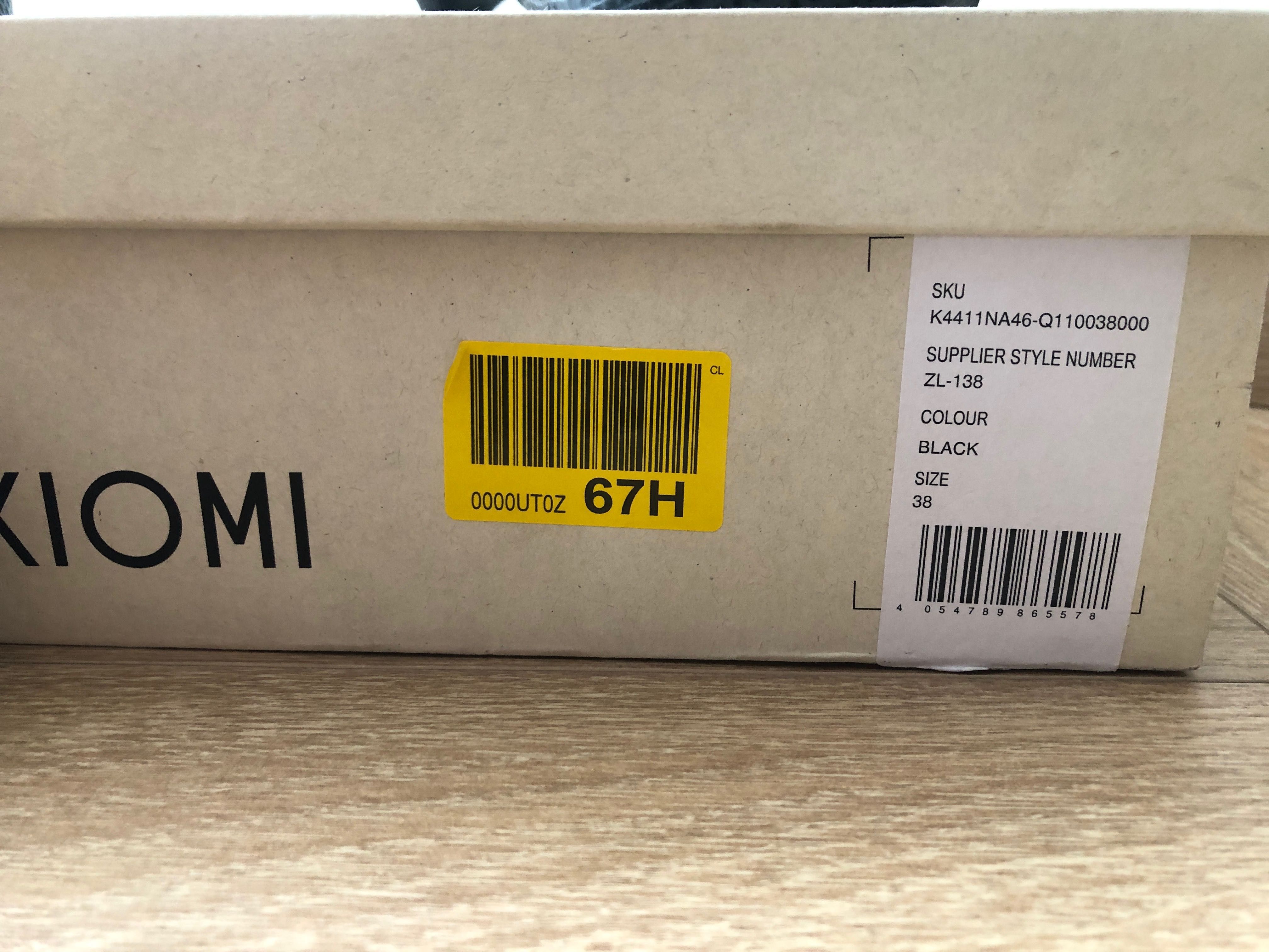 Botki Kiomi roz. 38/39