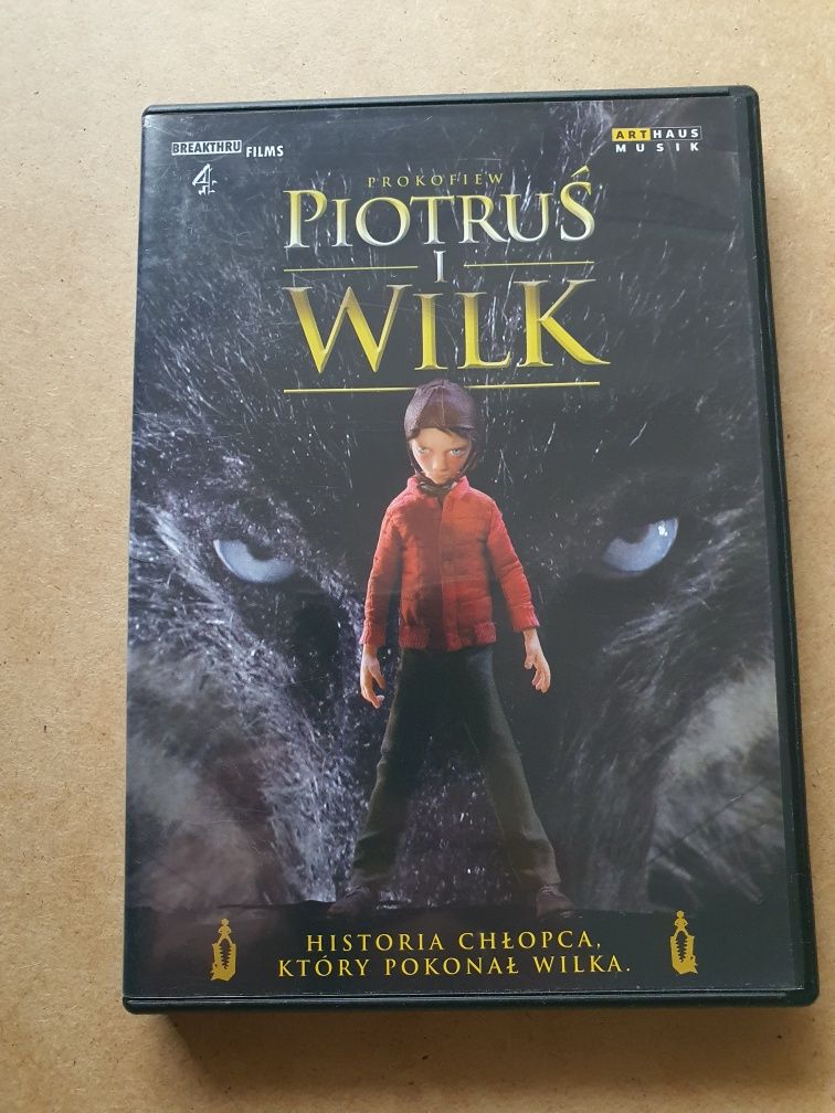 Piotruś i wilk DVD animacja