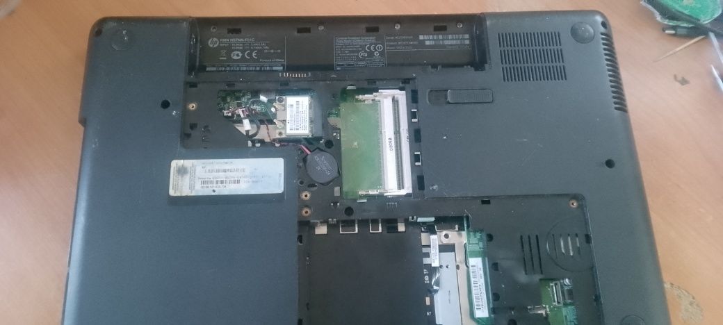 На запчастини ноутбук HP g62