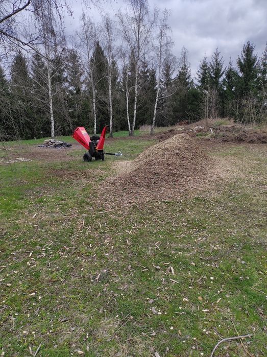 Rębak spalinowy MOCNY rozdrabnianie utylizacja gałęzi Usługi Wynajem