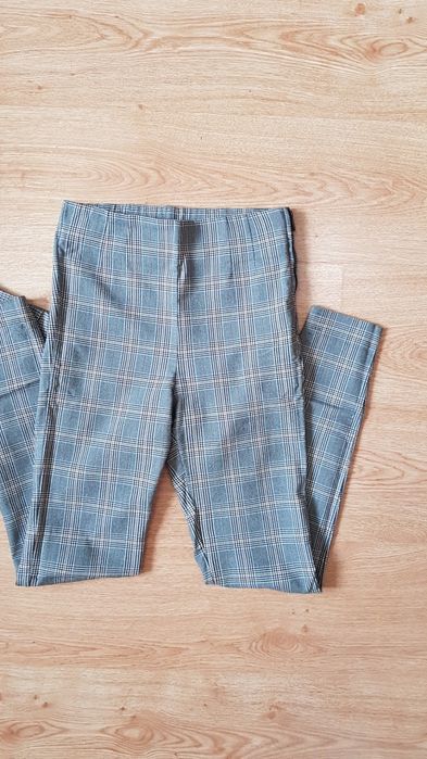 Стильные красивые штаны штани брюки брючки клетка в клетку Zara Зара