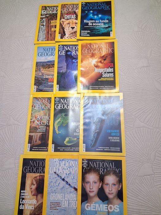Revistas National Geographic 2012
