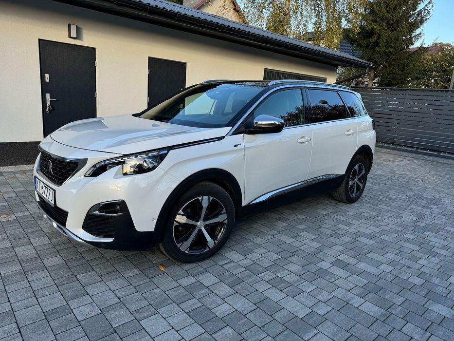 Peugeot 5008 2.0 HDI 177km Wersja GT, stan idealny, 7 miejsc, PANORAMA, Full opcja