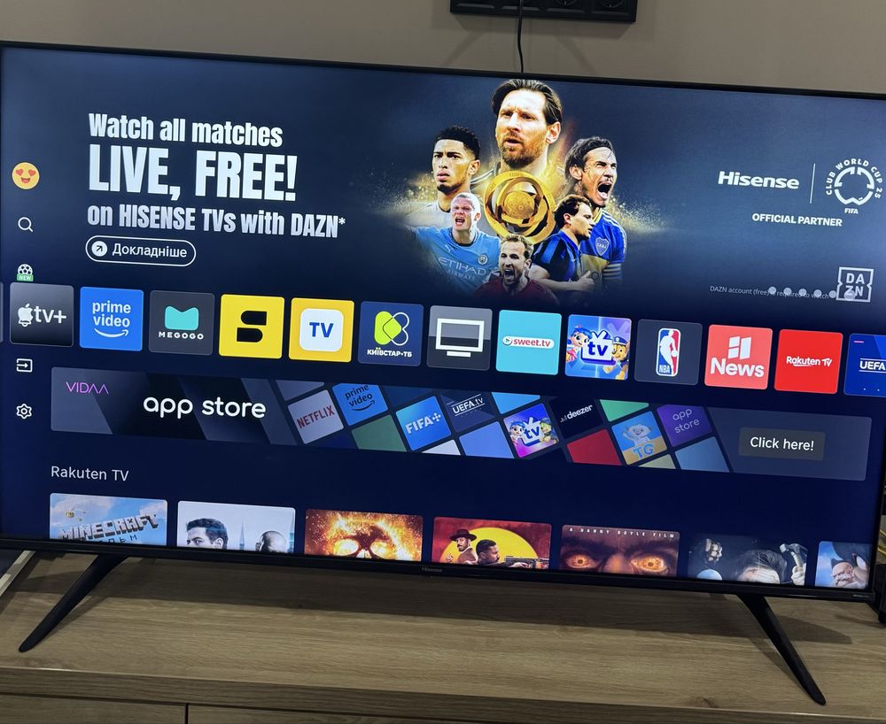 Телевізор HISENSE 55A6BG