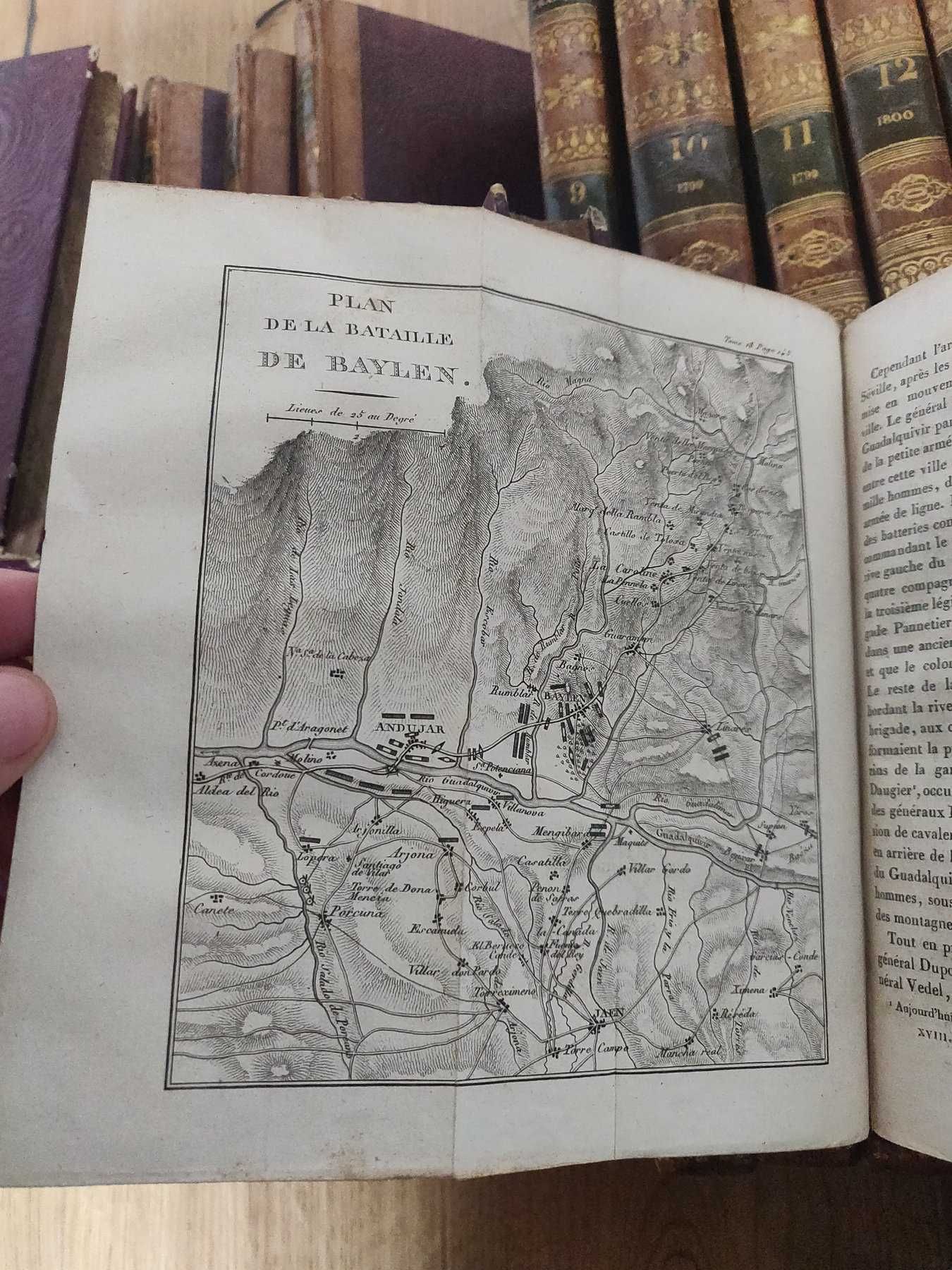 25 vols. sobre as conquistas de Napoleão até 1815. Anos 1817 a 1821.