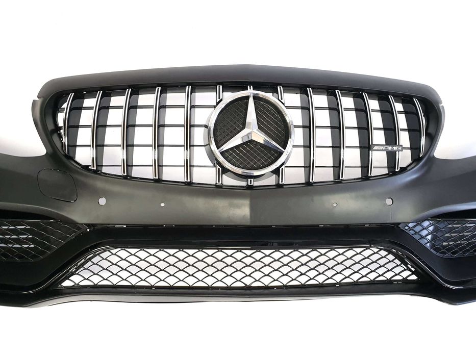 Передний бампер AMG C63 Mercedes W205 2014-2019 року