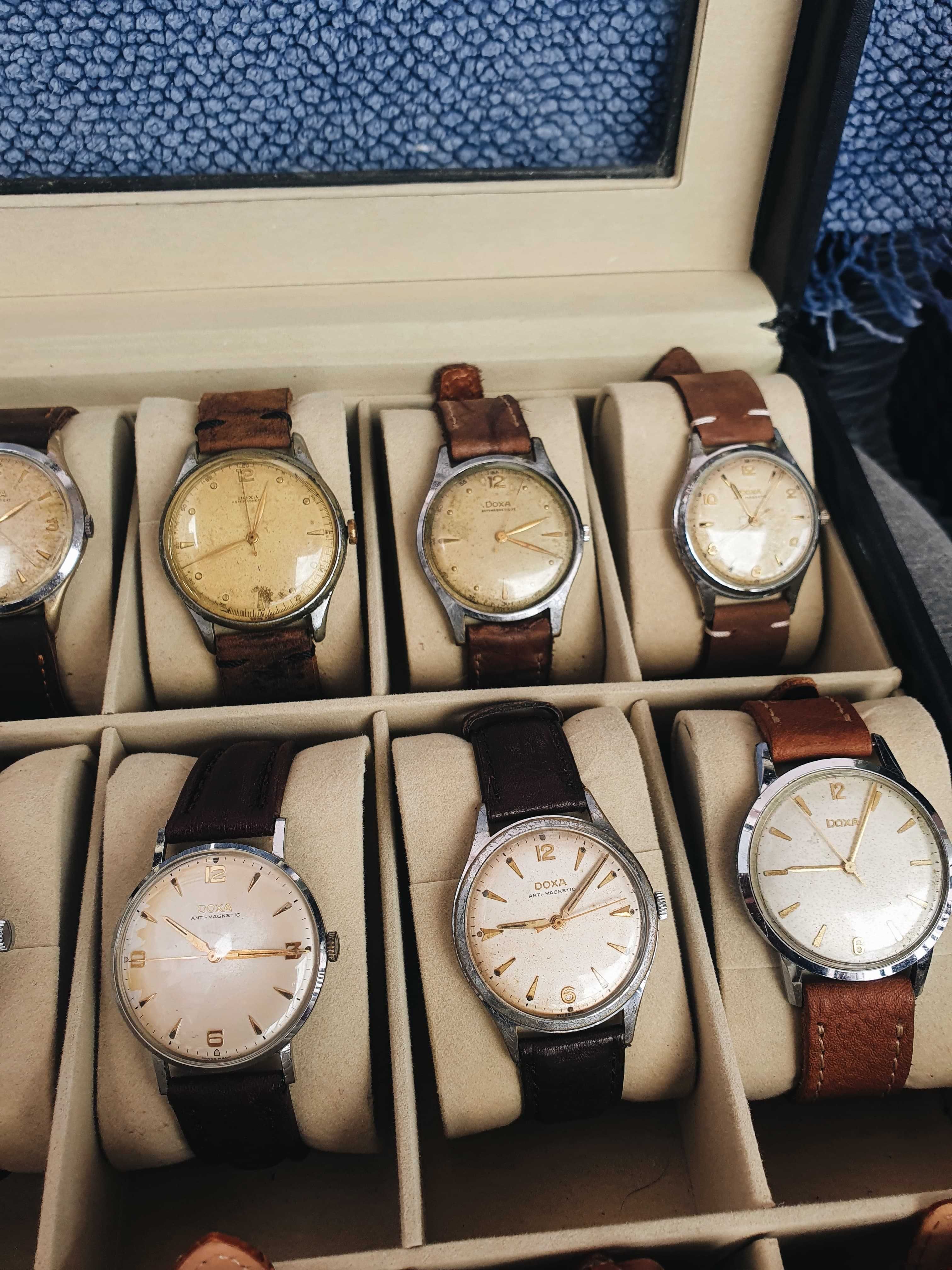Coleção Relógios Doxa Vintage Corda Manual | Anos 50, 60 e 70