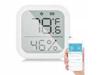 Inteligentny Termometr Higrometr LCD z pamięcią - MOES Tuya Zigbee