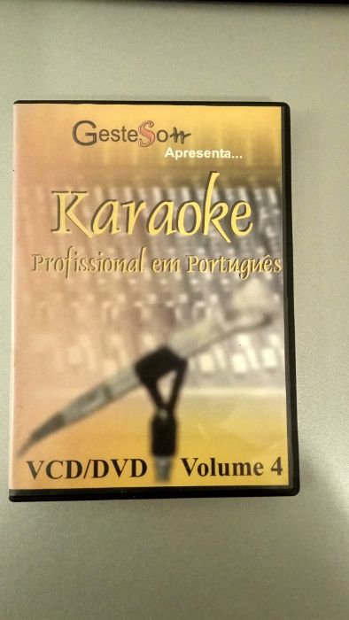 DVD de Karaoke GesteSom (VCD) a melhor Qualidade