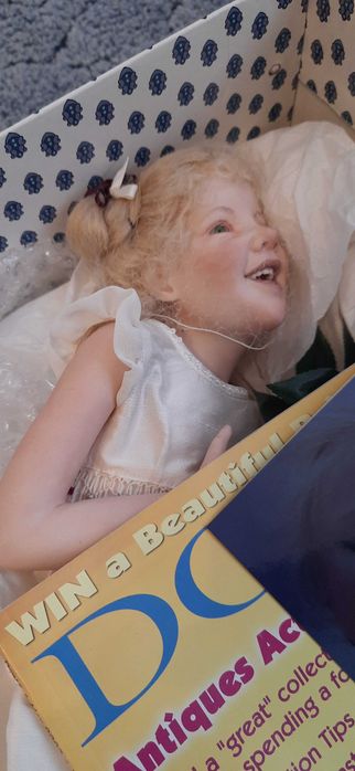 Lalka porcelanowa kolekcjonerska certyfikat