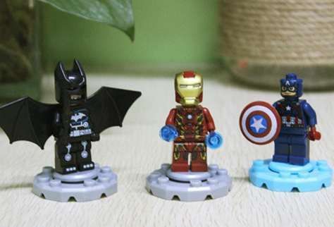 Zegarek lego AVENGERS z figurką rozne wzory BATMAN IRON MAN spiderman