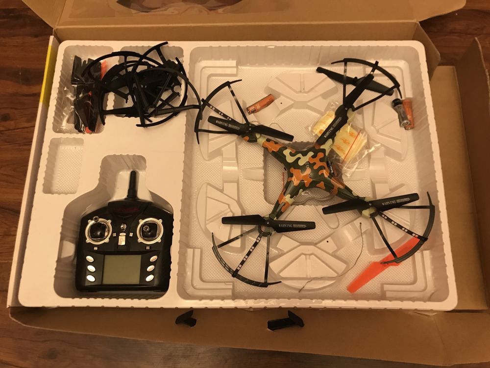 Dron Drony 7szt - uszkodzone zobacz warto