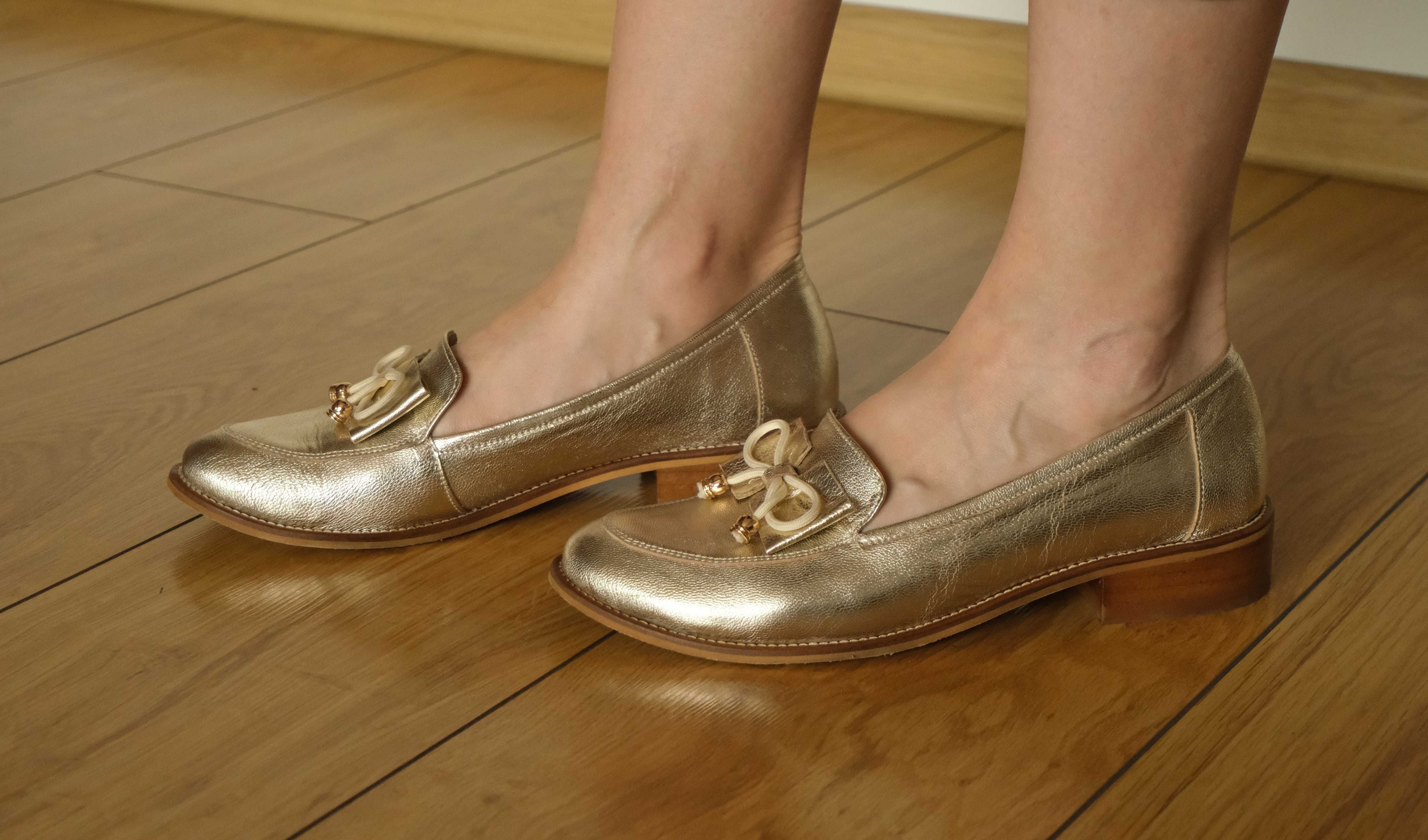 Buty mokasyny damskie firma Deoni 38 rozmiar
