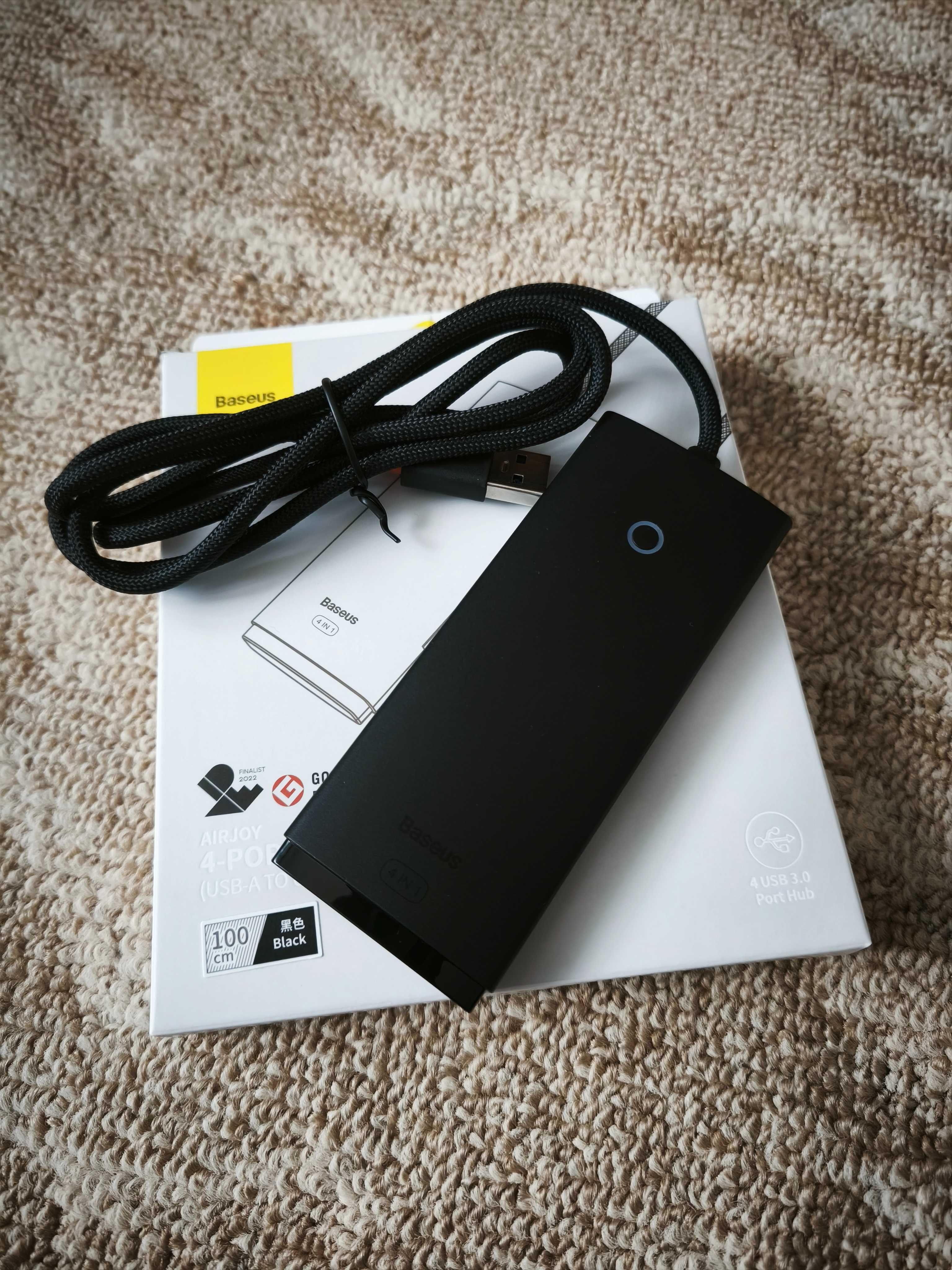 Продам USB хаб Baseus Lite Ser 4PUSB-A/USB 3.0*4 1m