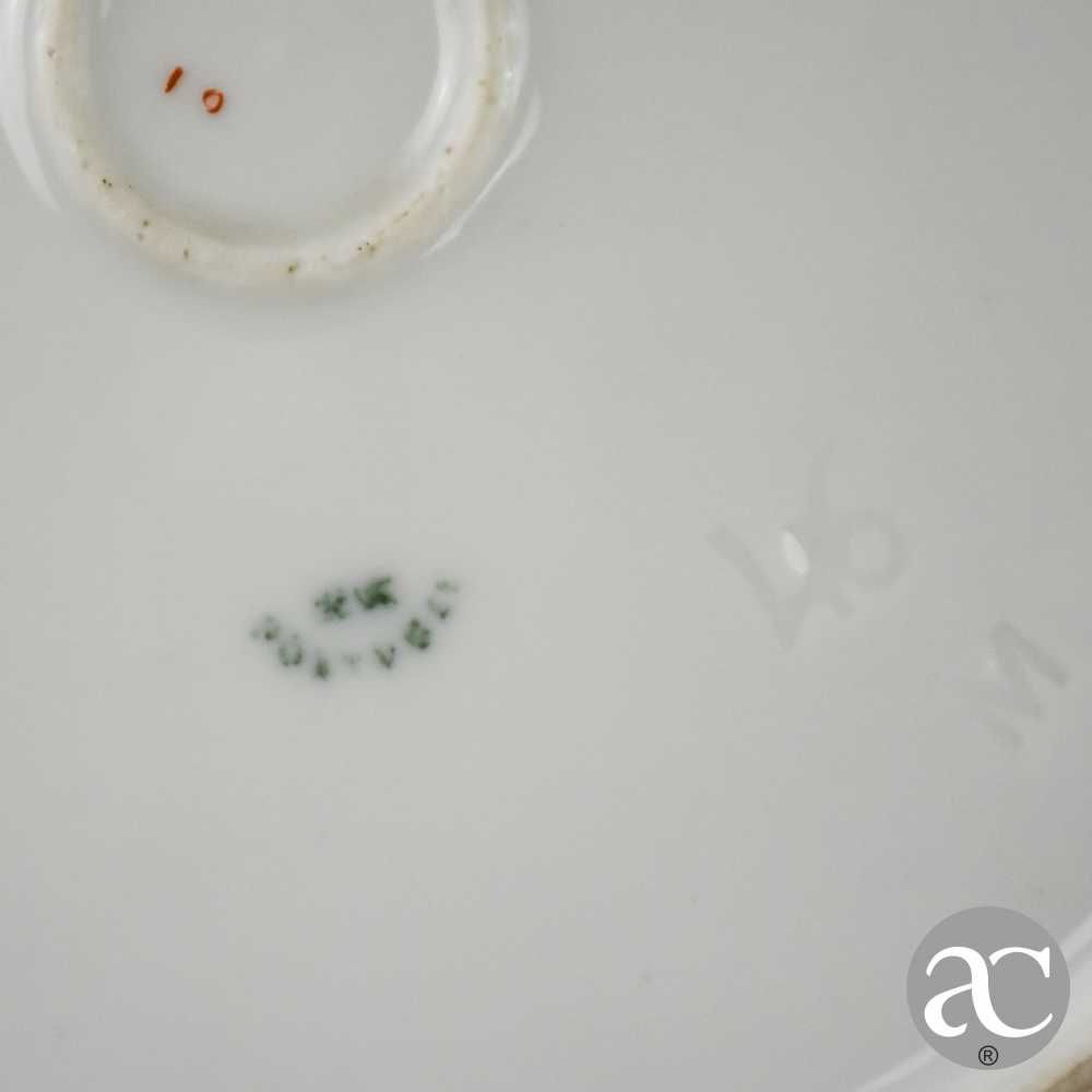 Par de pratos de bolo porcelana Vista Alegre