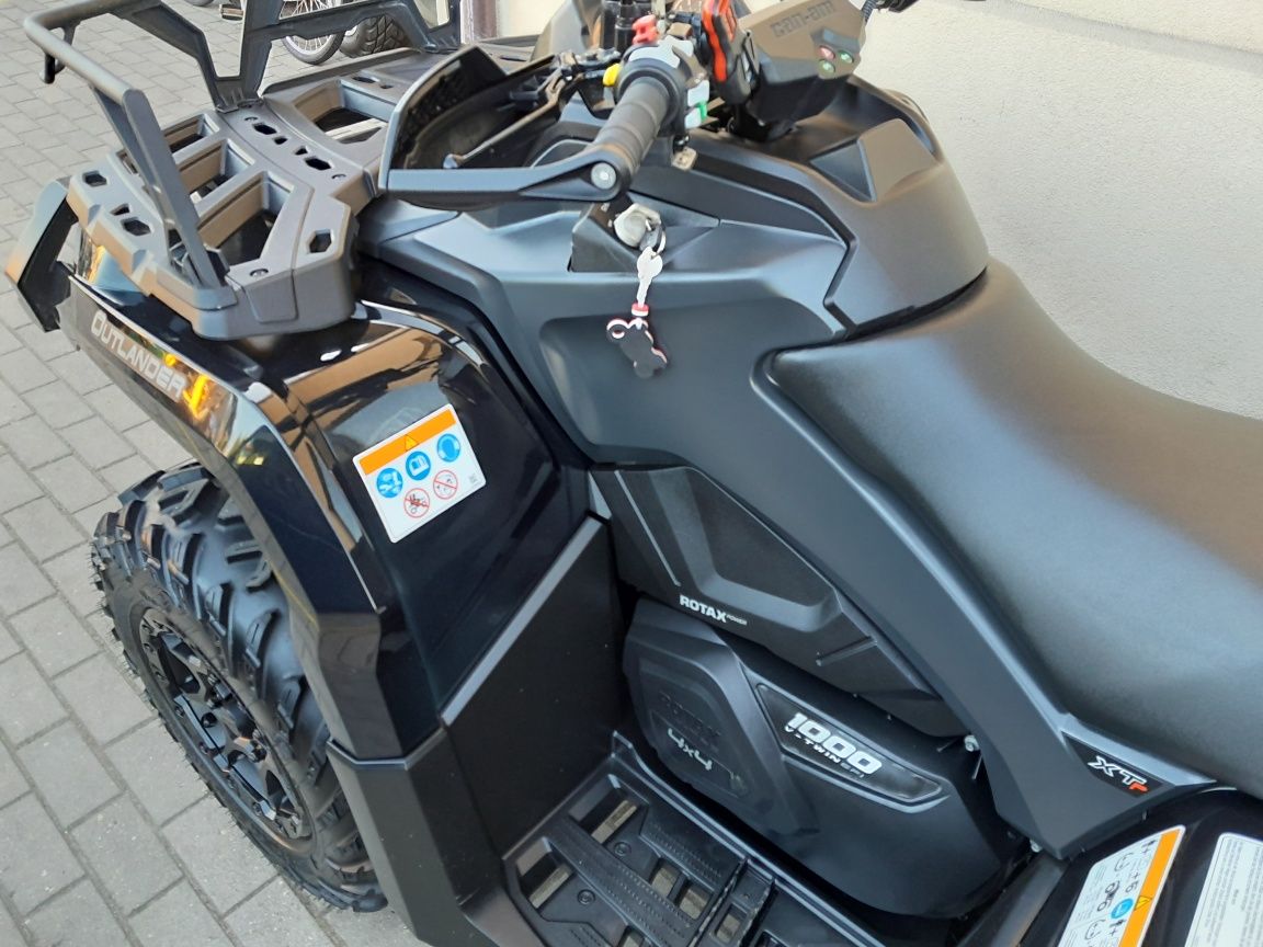 Can am outlander 1000 xtp jak nowy 1800km rejestracja doposazony