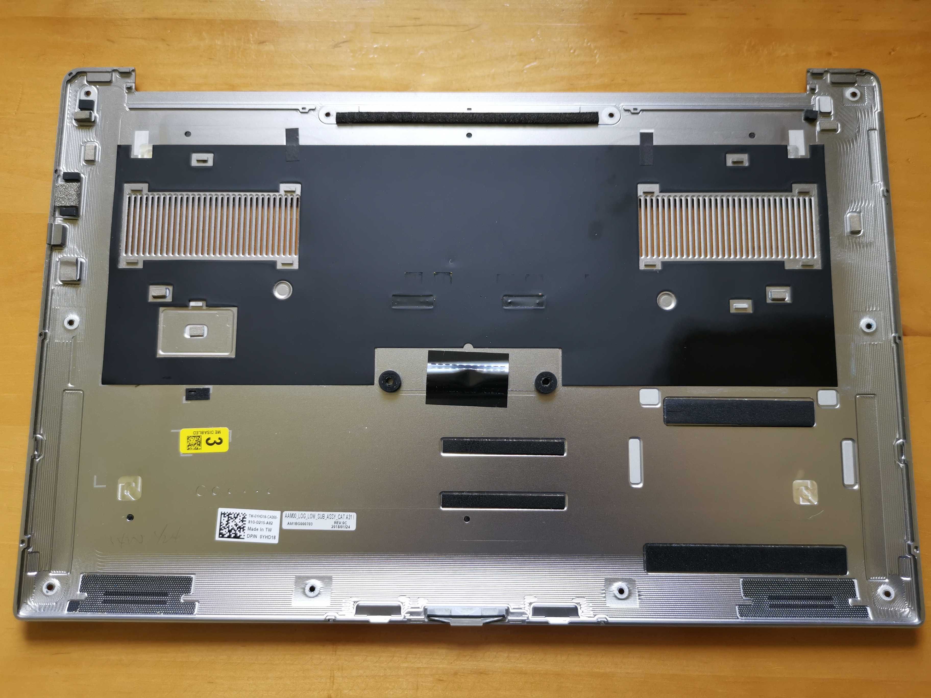 Dell XPS 15 Precision obudowa dolna aluminiowa 0YHD18