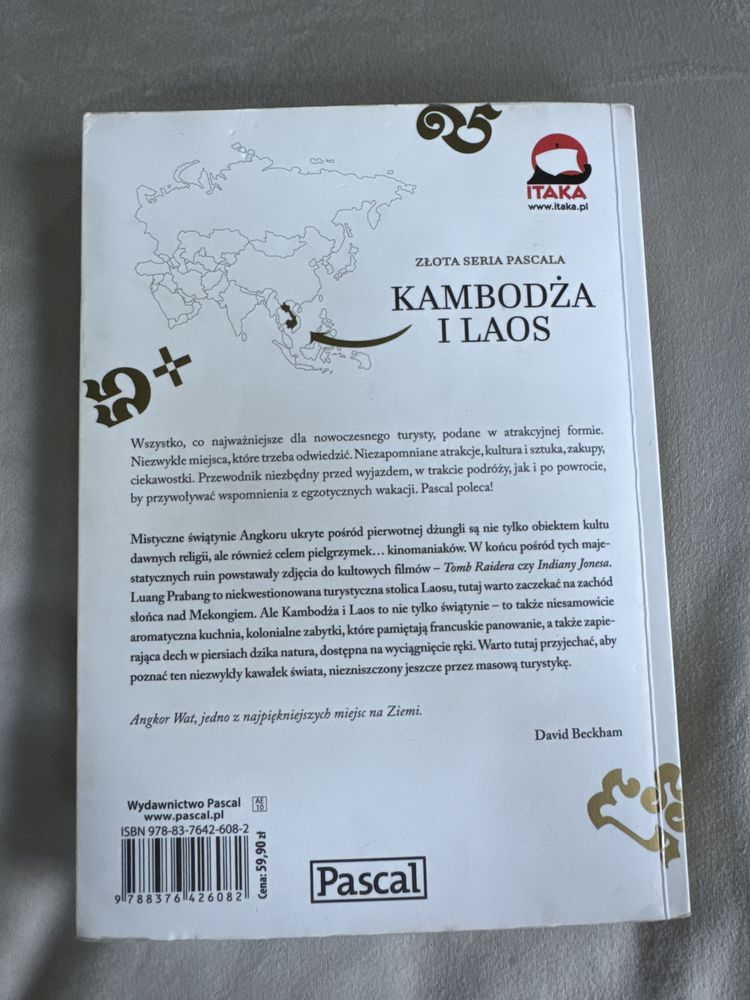 Kambodża i laos - złota seria itaka