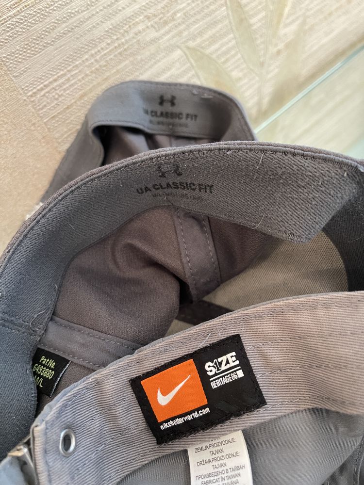 Бейсболки Under Armour и Nike