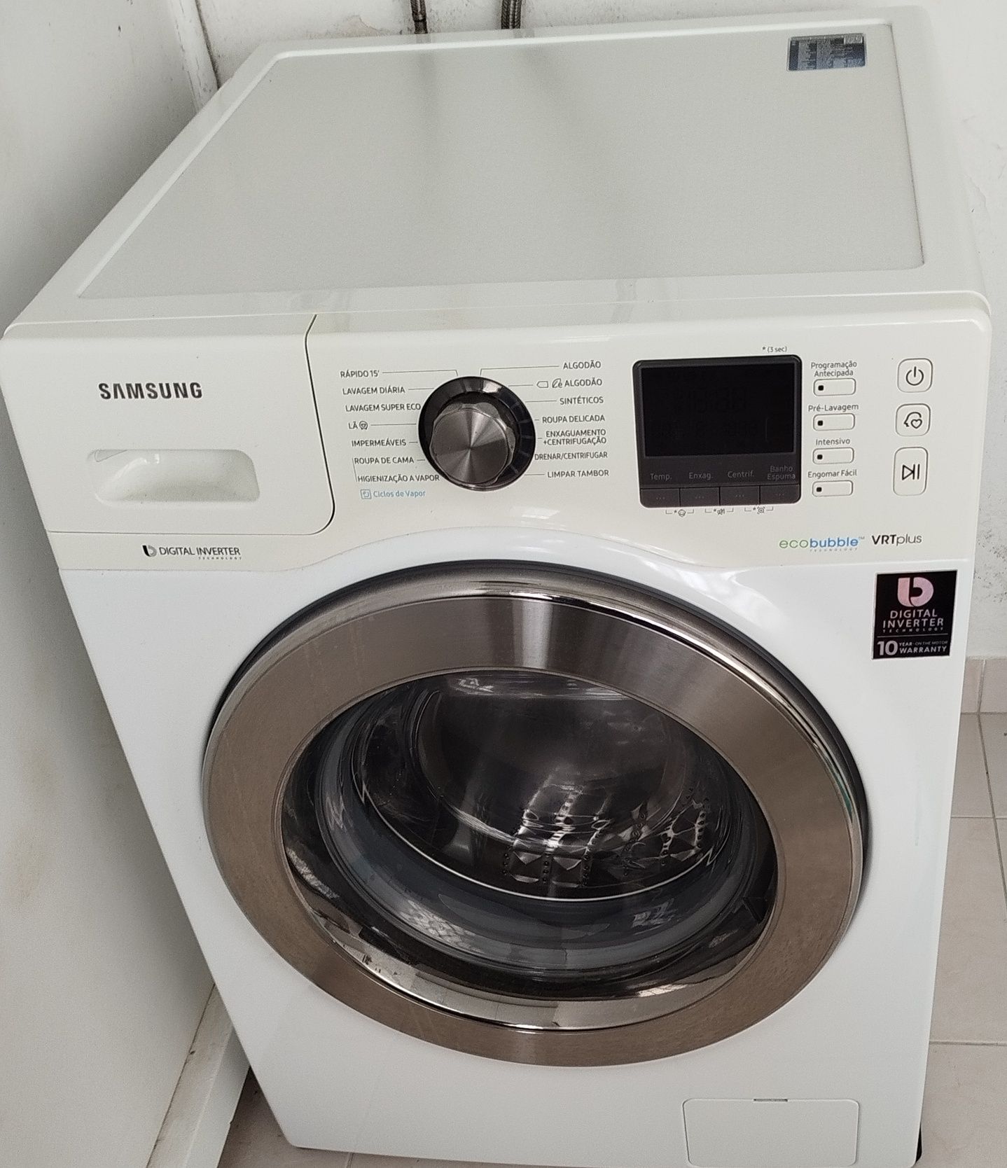 Máquina de lavar roupa Samsung
