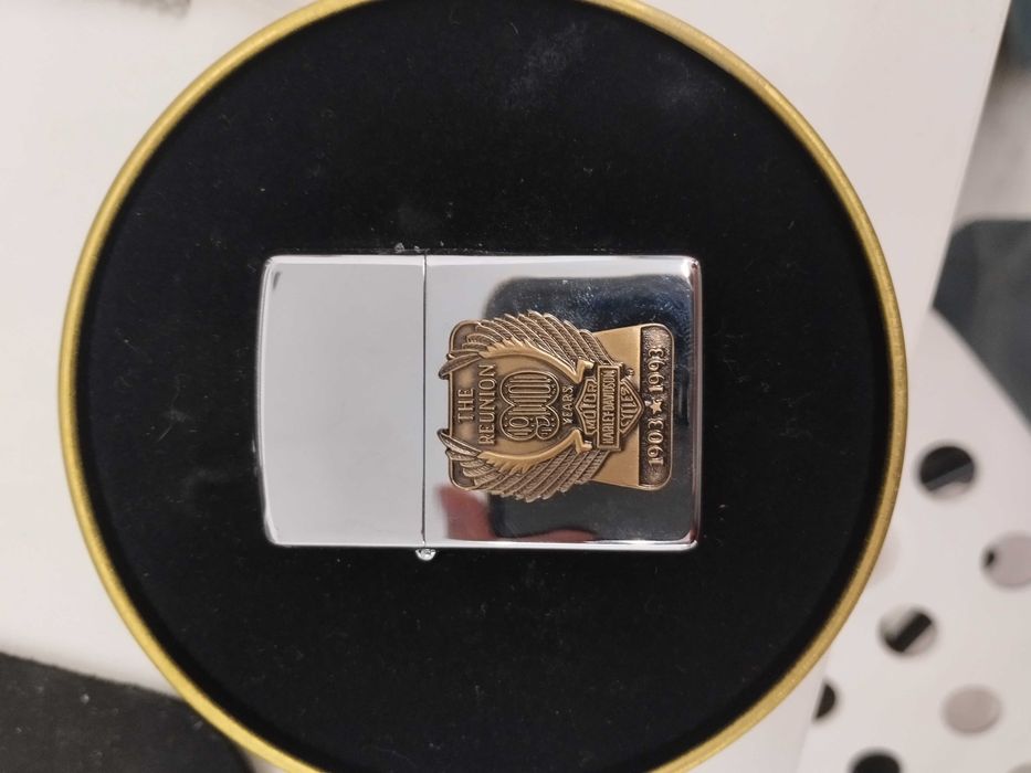 Zippo 90 anos Harley Davidson