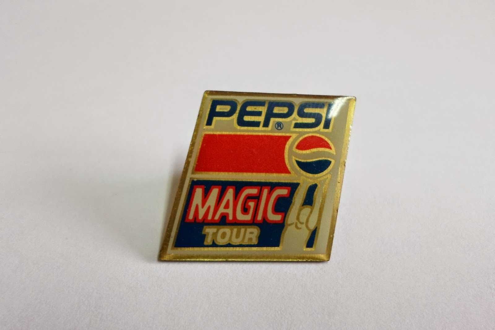 Pin Pepsi Magic Tour - Magic Johnson