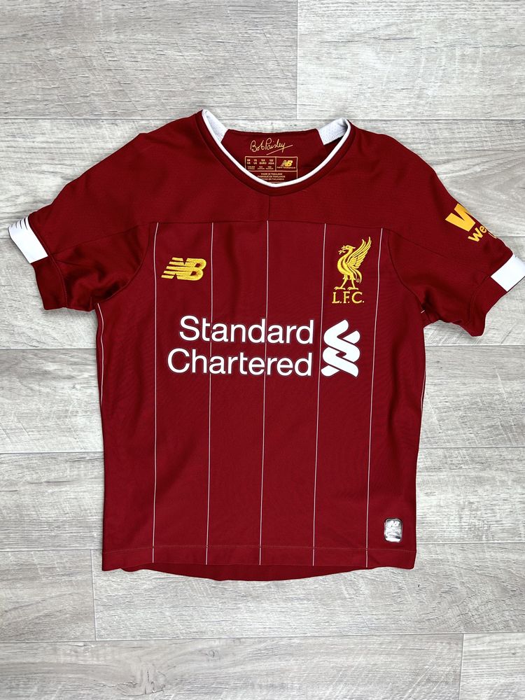 New Balance футболка 6-7 лет 122 см футбольная Liverpool детская