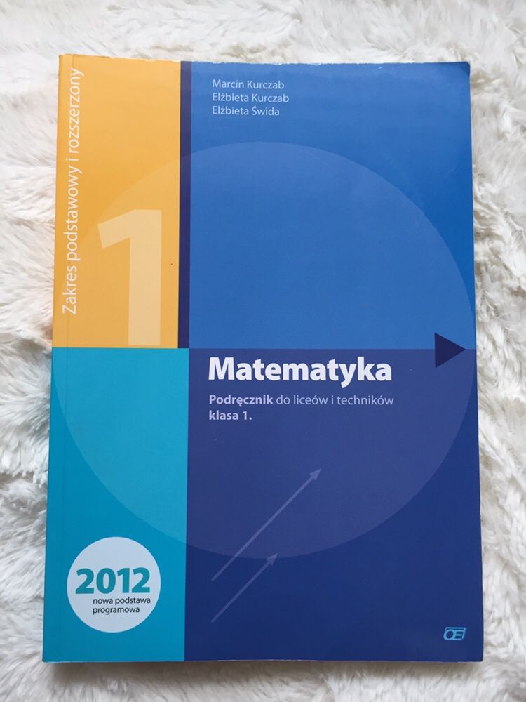 Podręcznik do matematyki 1, Pazdro Kurczab