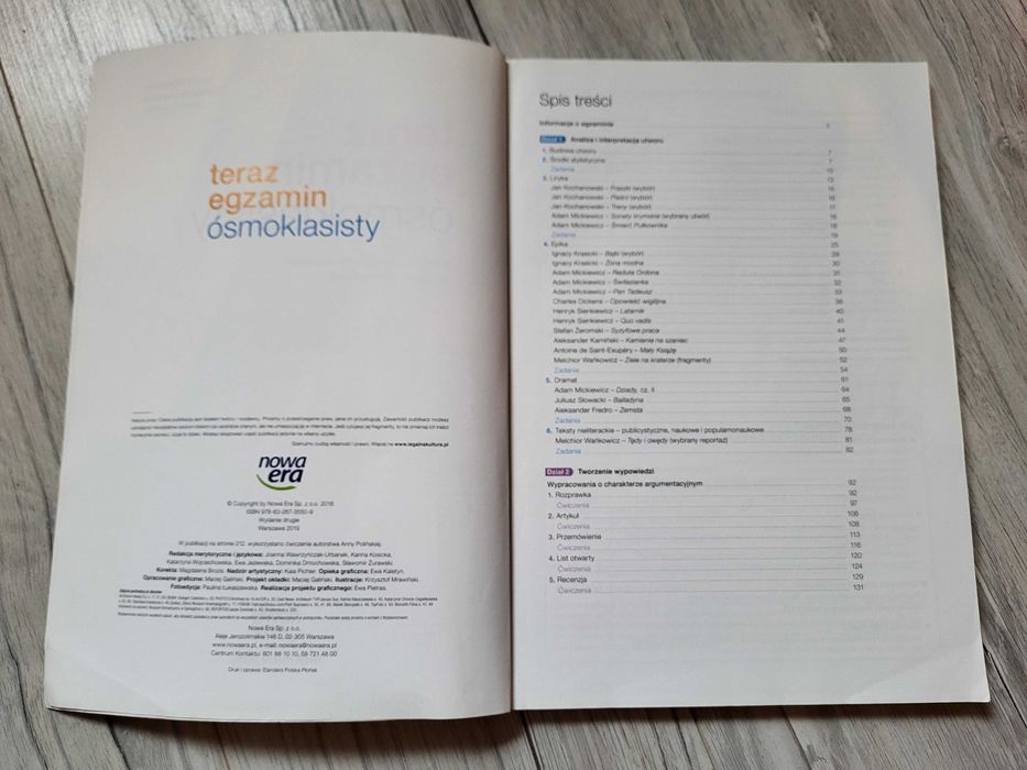 Teraz egzamin ósmoklasisty. Język polski i matematyka