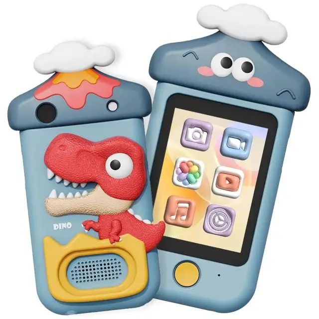 Телефон игрушечный (сенсорный экран, камера, слот для SD-карты, type-c