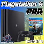PS4 PRO 1TB + диск God of War + Гарантія / Доставка Київ / ПС4 ПРО