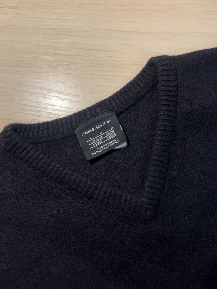 Жилетка шерсть Nike Golf wool vest - L