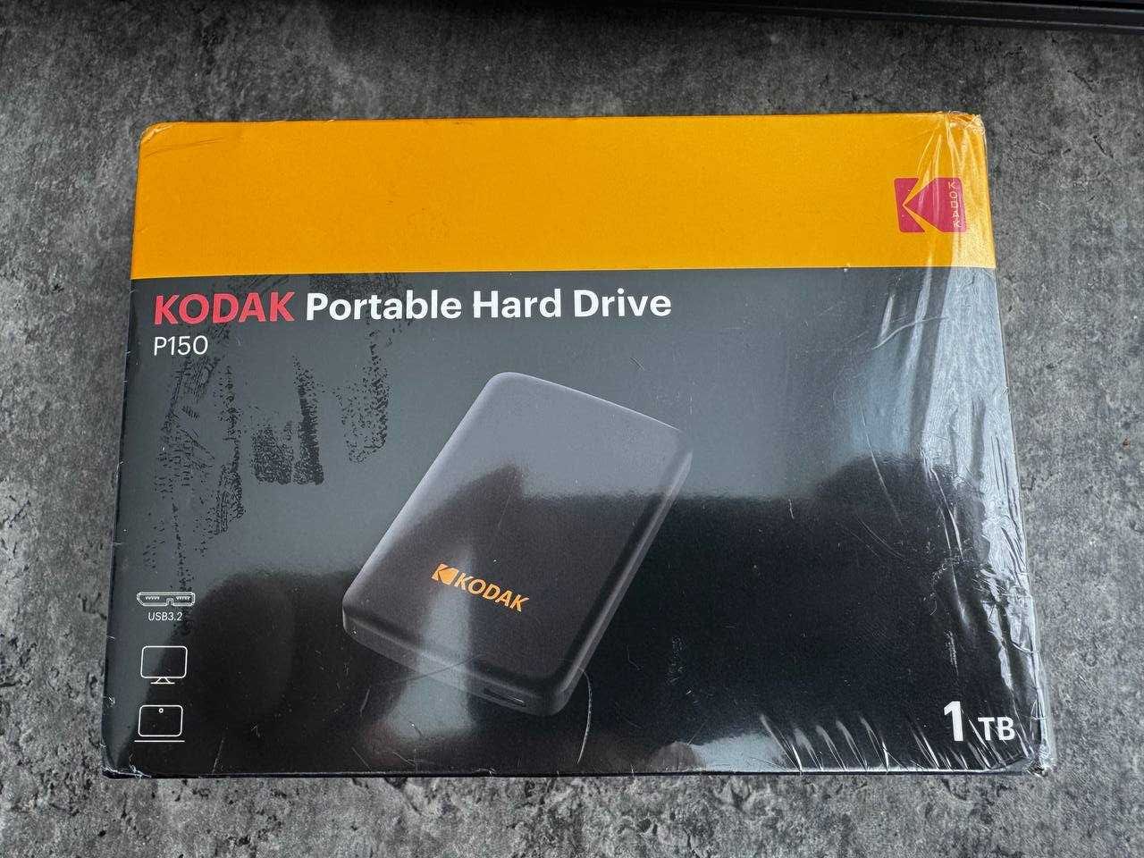 Зовнішній жорсткий диск Kodak 1TB, USB 3.0. Новий