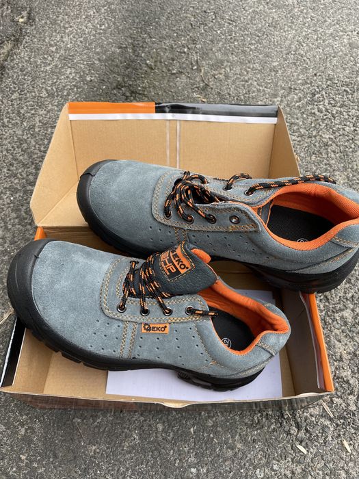 Черевики робочі спеціалізовані, замша.