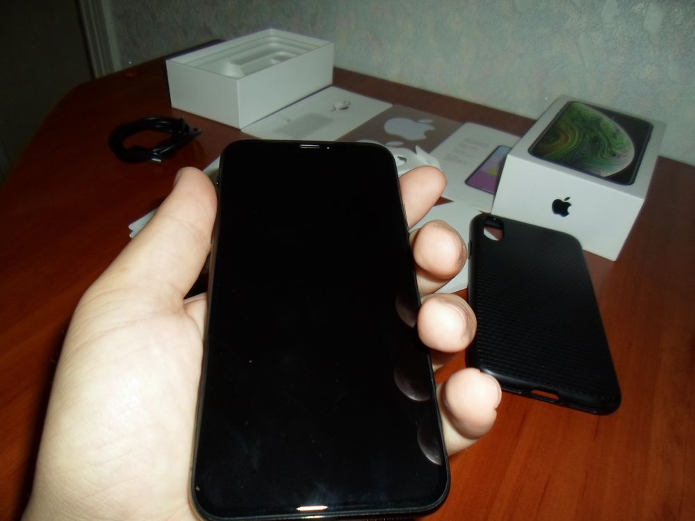 iPhone XS 64gb Space Gray Neverlook с коробкою і 2-ма чохломи