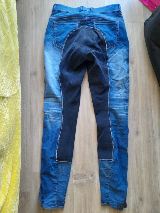 Bryczesy jeansowe pełny lej HKM Summer r. 38