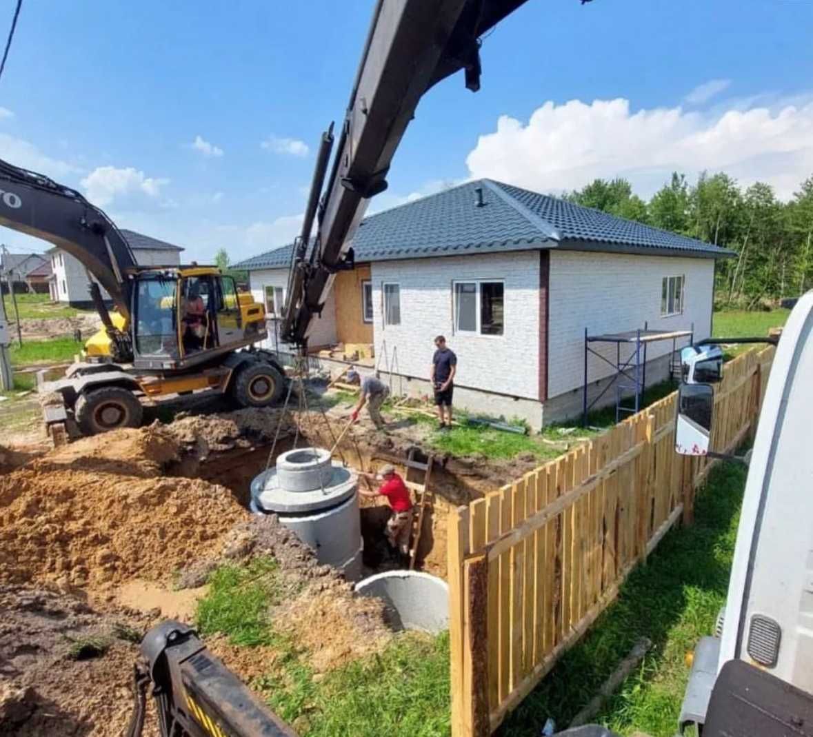Бетонні Кільця / КРУГИ Київ ЖБ кольца для Септика Каналізація ВИГІДНО