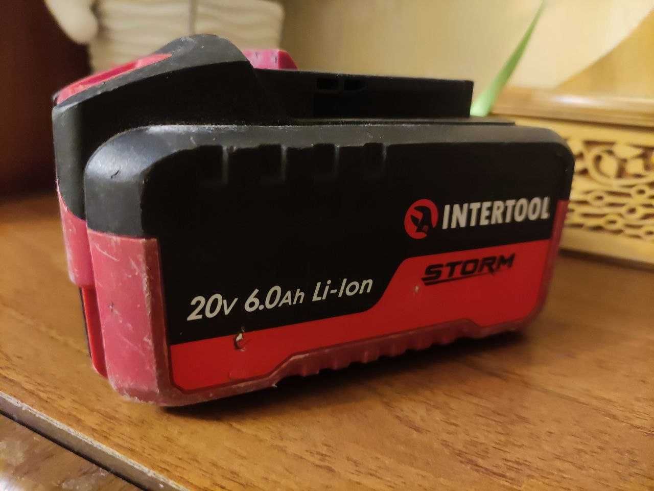 Акумулятор 20 В, INTERTOOL WT-0342    6.0 Ач