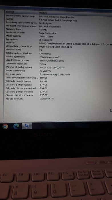 2 laptopy VAIO  SONY