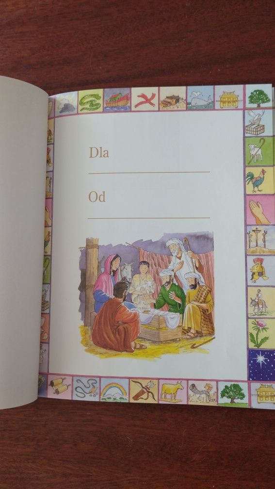 Opowieści Biblijne - Biblia w obrazkach ilustrowana dla dzieci