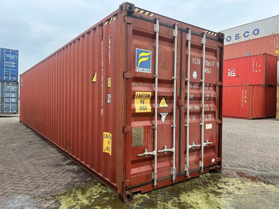 Kontener morski magazynowy 40 DV/HC 12 metrowy, używany