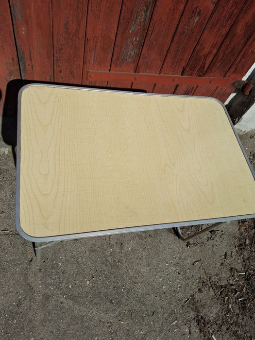 Stolik składany turystyczny  przenośny prl