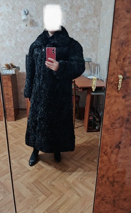 Шуба из каракуля