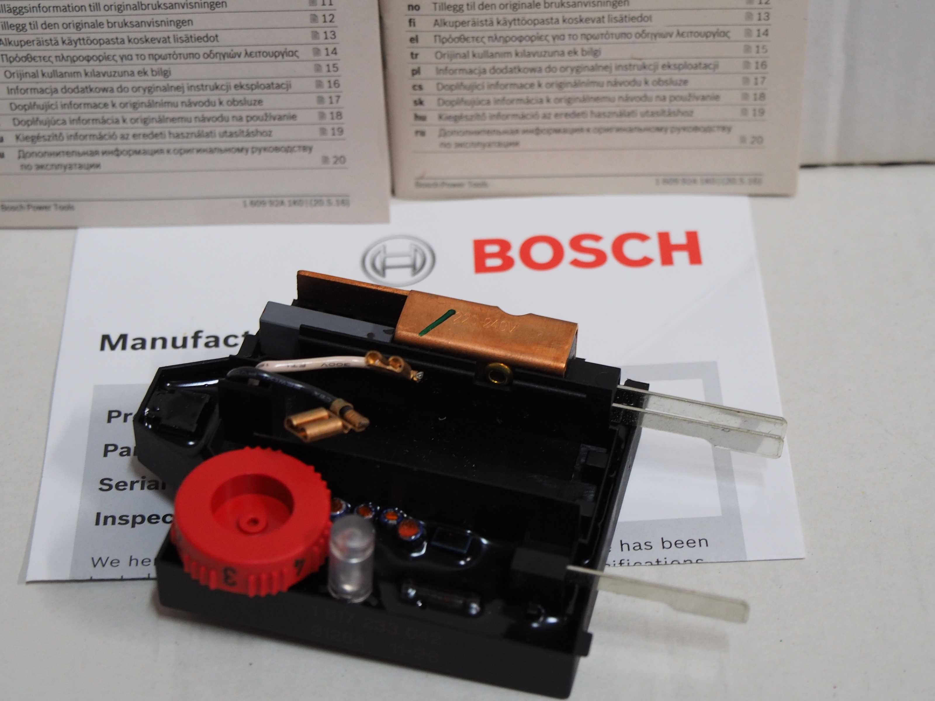 BOSCH GBH 7-46,7-45,7 DE młot regulator elektronika wiertarka wurth