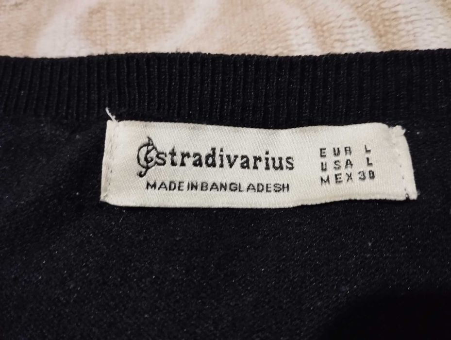 Camisola Malha Preta - Stradivarius
