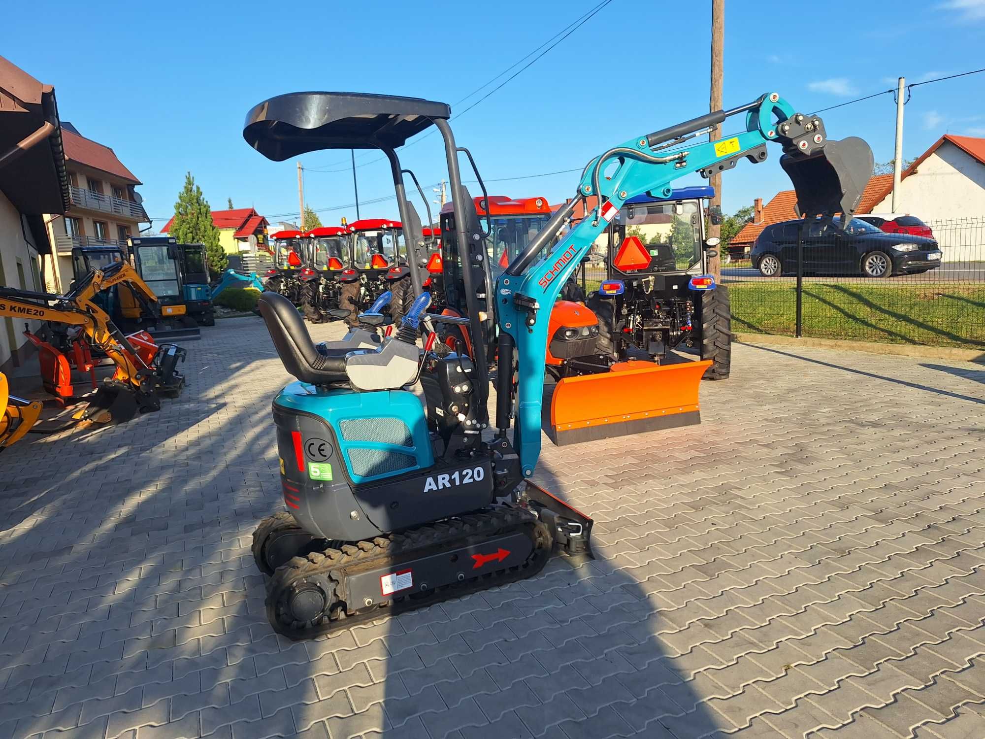 Minikoparka SCHMIDT AR120 NOWA silnik KUBOTA 2024 koparka 1,2 tony