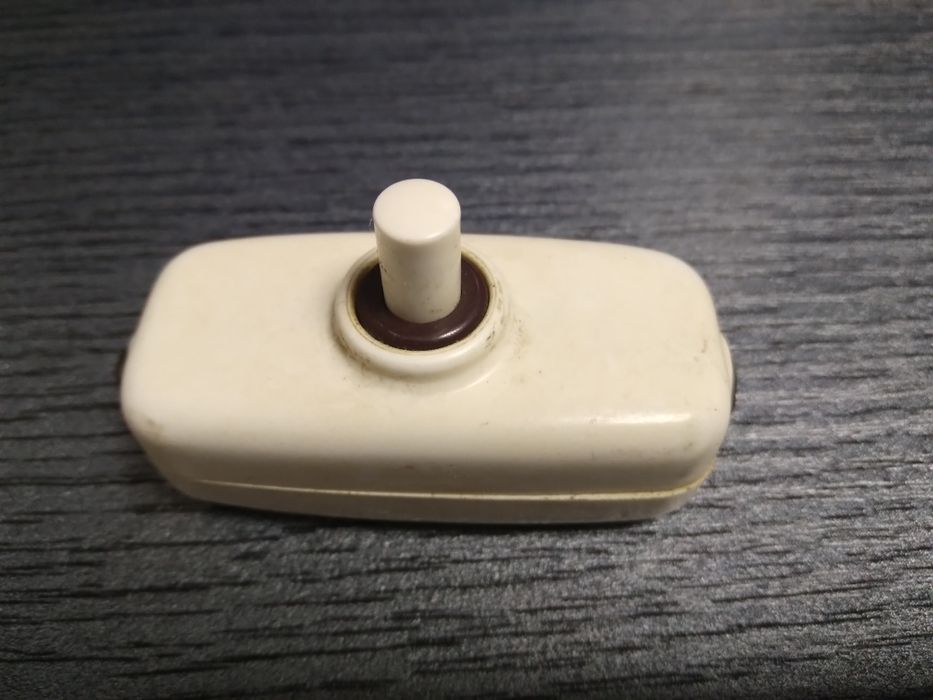 Antyczny włącznik przełącznik do lampy