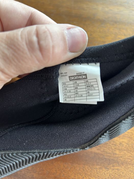 Botas Decathlon Itwit desportos náuticos excelente estado