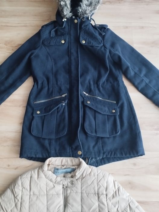 Parka i kurtka pikowana