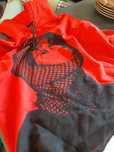 Bluzka Billie Eilish czerwona oversize L XL kolekcja bluza bereshka tk